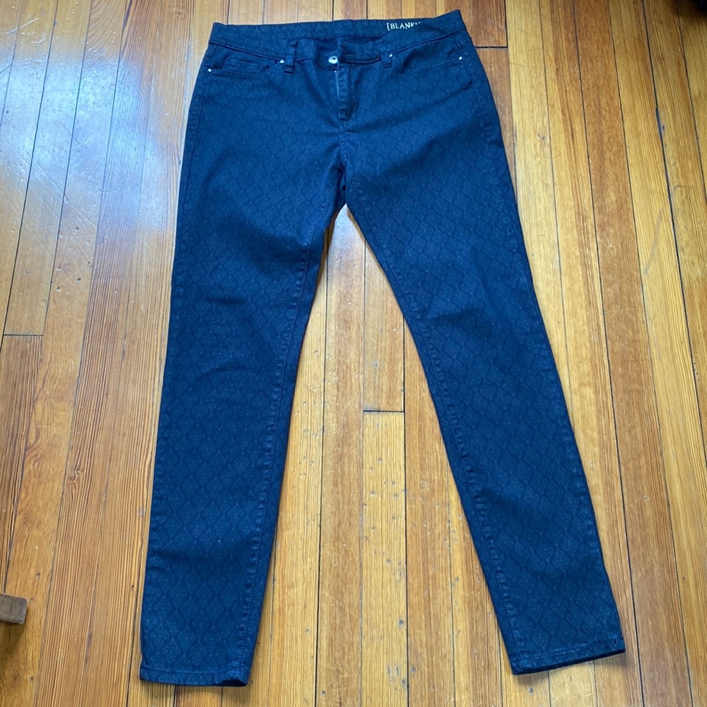 Blank Nyc Patterned Jeans Size 30 - image 1